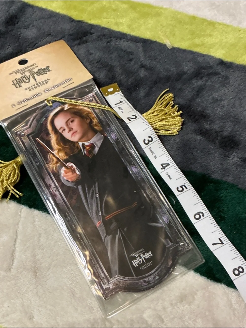 Harry Potter Hermione Granger Gold Tassel Bookmark - Official Wizarding World